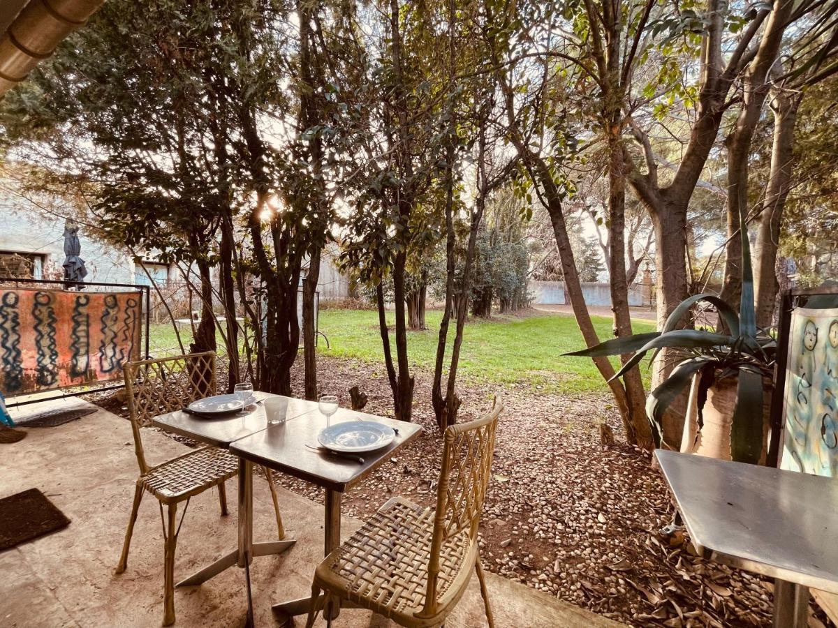 Charmant Studio Loft - Mas Bois Fontaine Nîmes Dış mekan fotoğraf