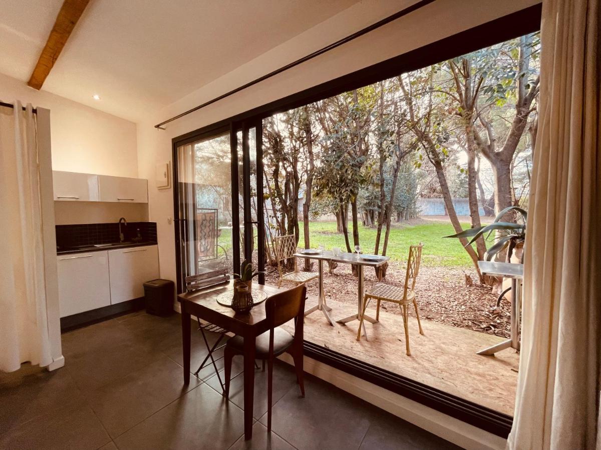 Charmant Studio Loft - Mas Bois Fontaine Nîmes Dış mekan fotoğraf